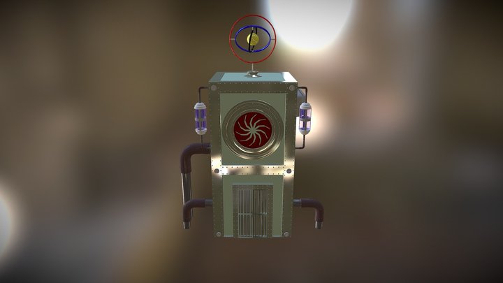 Building B 3D Model
