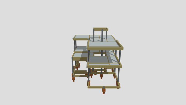 3D DA ESTRUTURA - Ajustes 3D Model