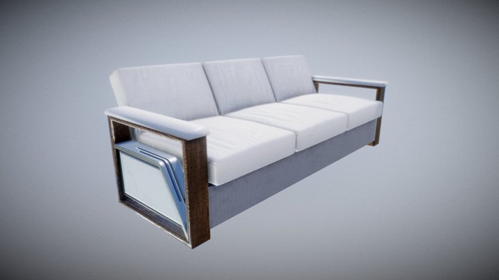 Couch : Adam's Ale 3D Model