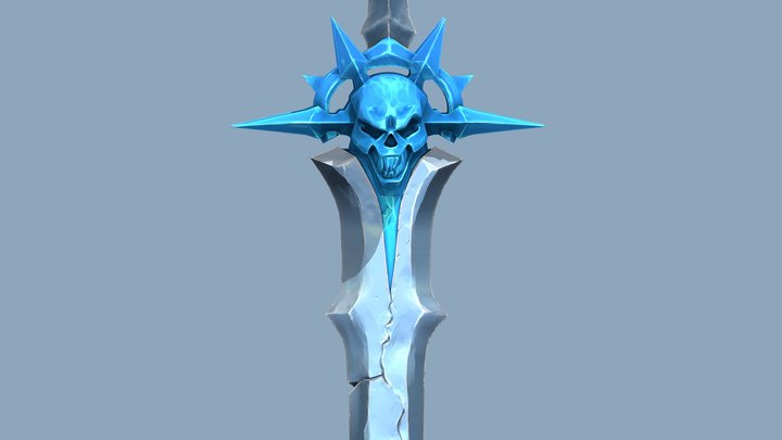 Stylized Sword 3D Model