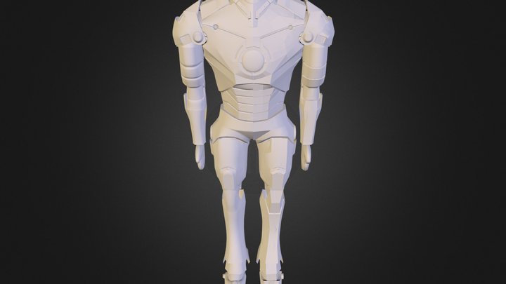 IronMan.obj 3D Model