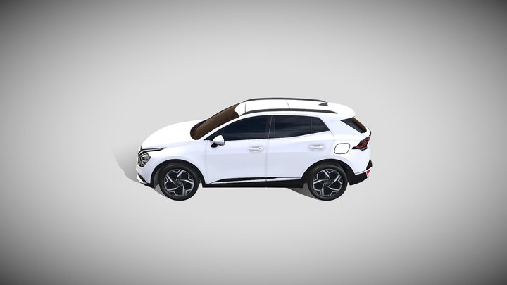 3D Model Kia Sportage 2023 Collection With Interior - TurboSquid 2037160