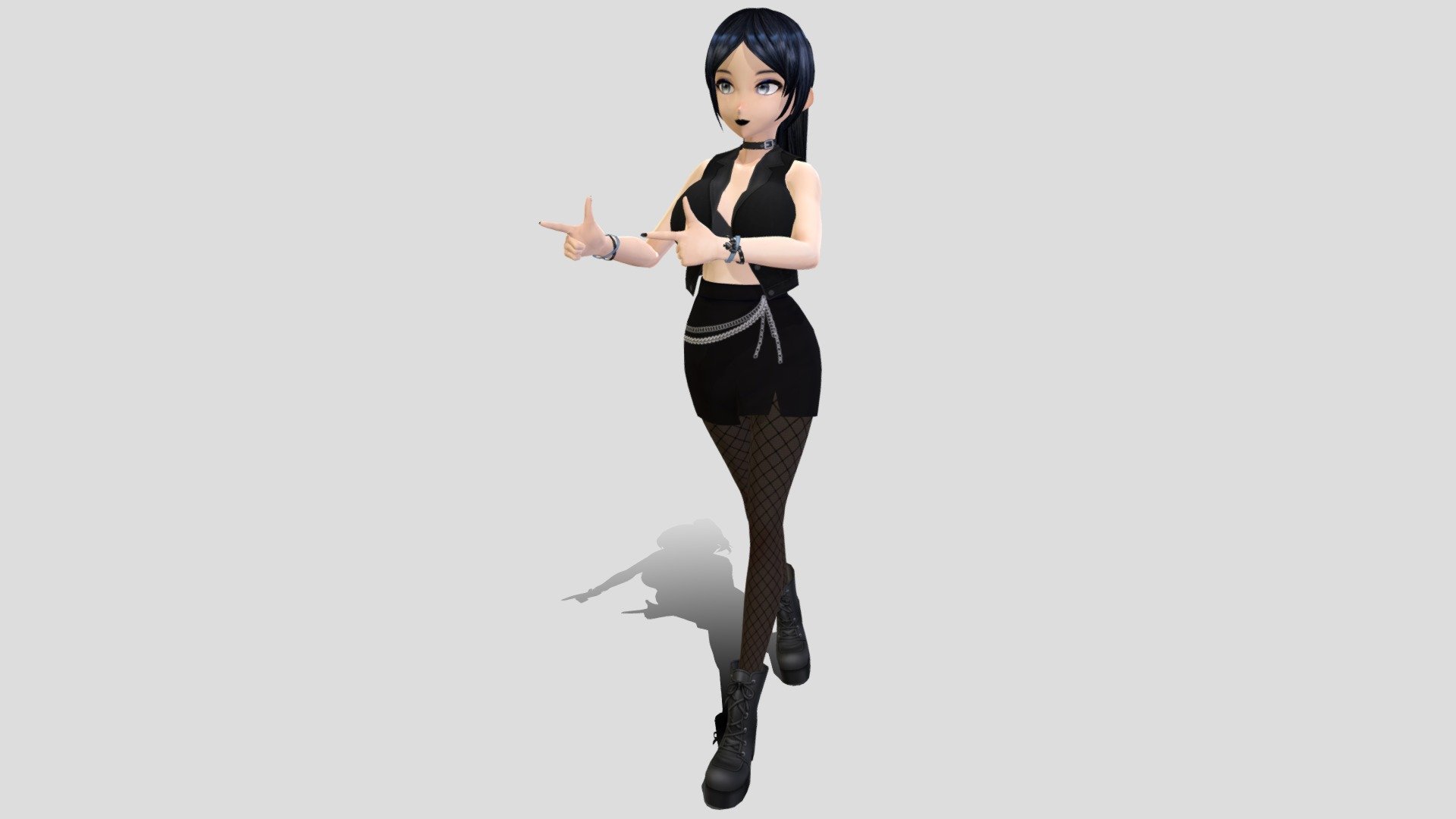 Kokomo Keys - vRoid Model - Static Statue - 054 - Download Free 3D ...