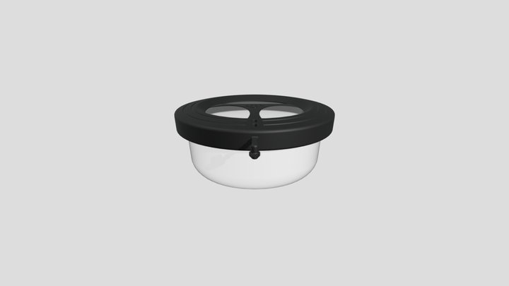 Meshware Food Storage Container 3D Model