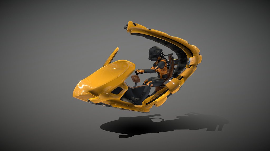 Bumble Bee Hover Craft
