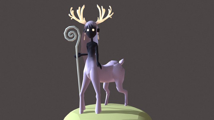 Aya 3D Model