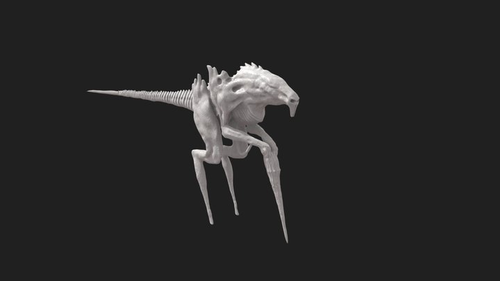 Scp-682 3D models - Sketchfab