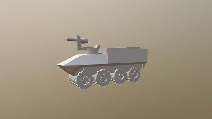 Tanque LAV - PERÚ 3D Model
