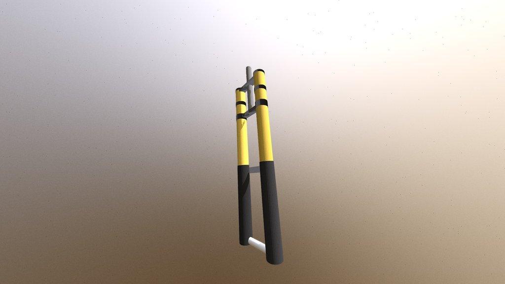FOX 40 lowpoly bike fork