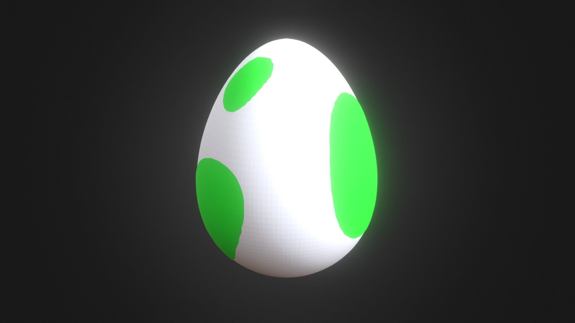 Yoshi Easter Egg - 3D model by Oddity3d on Thangs