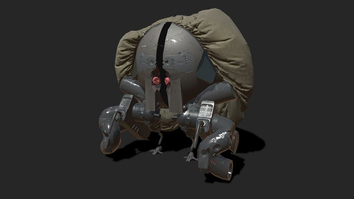 Mech_Legsiz 3D Model