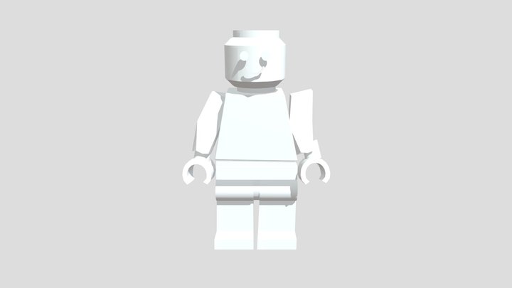 Legoman 3D Model