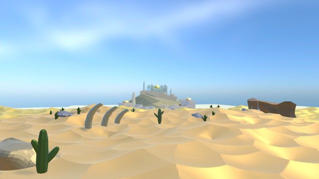 Sand 3D Model