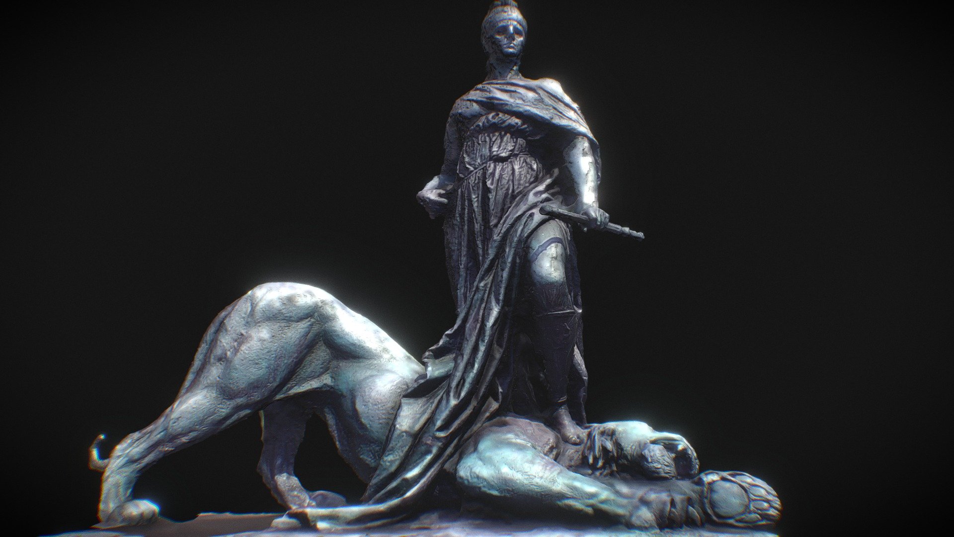 Bismark Monument / Right Part — Sketchfab embed 3D viewer
