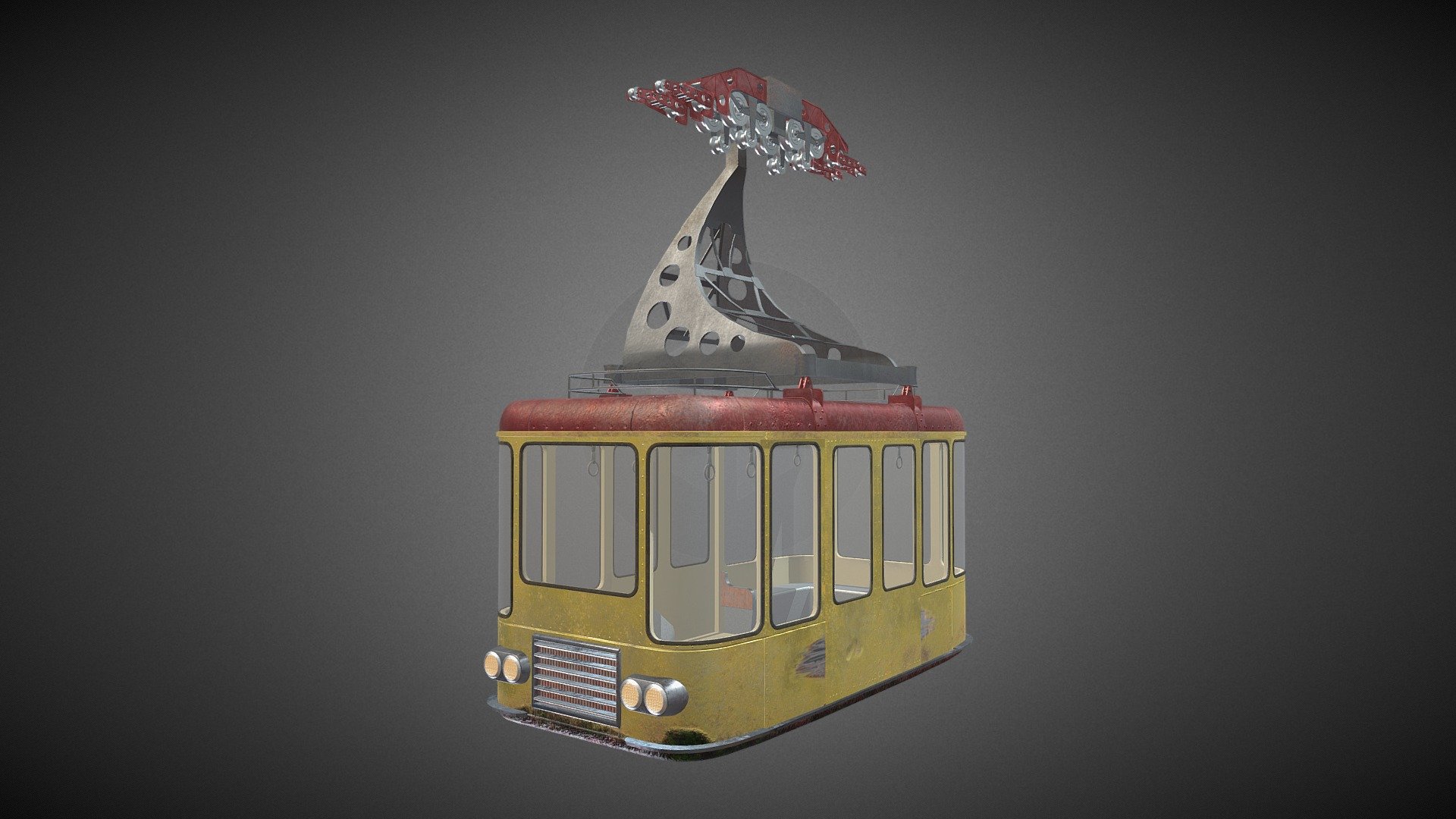 Cable Car 3D model by sso_aco (popup_0509) [2128ea1] Sketchfab