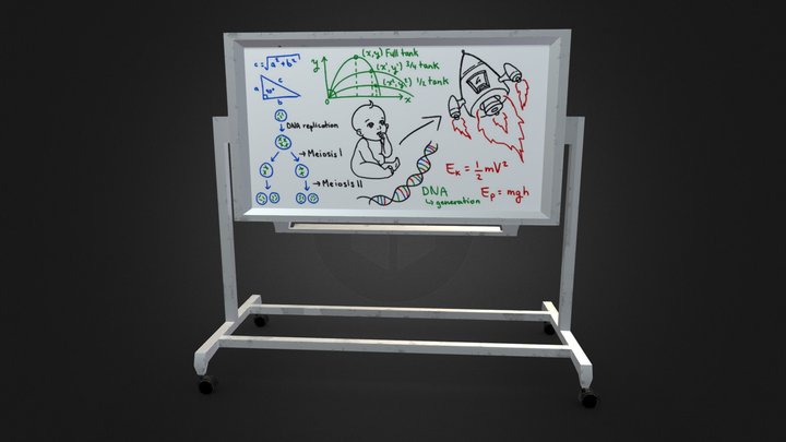 Whiteboard Lab 3D Model