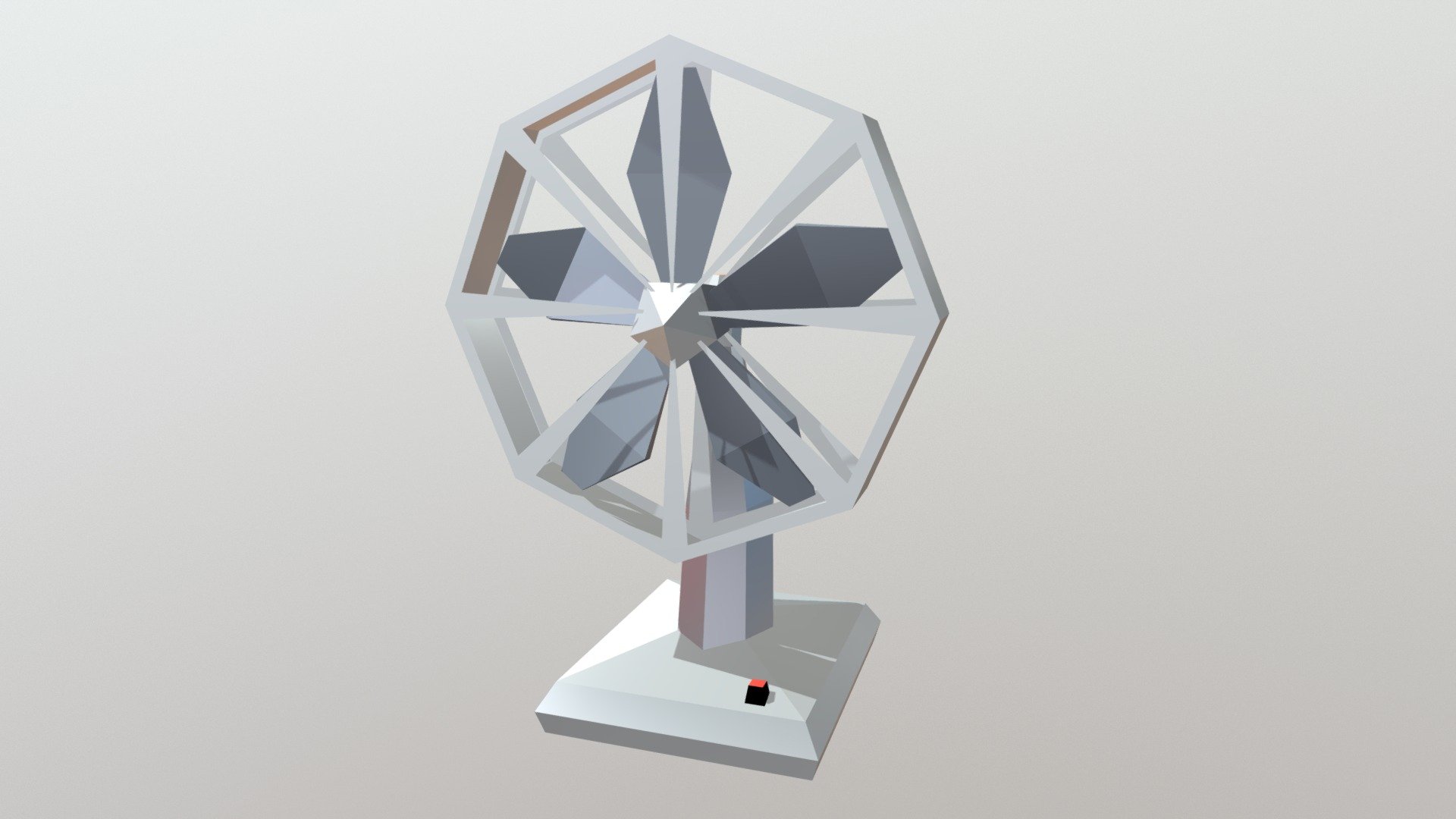 Desk Fan: Household Props Challenge Day 9 - Buy Royalty Free 3D model ...