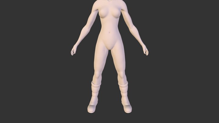 Skye (Character) WIP 14-03-26 3D Model