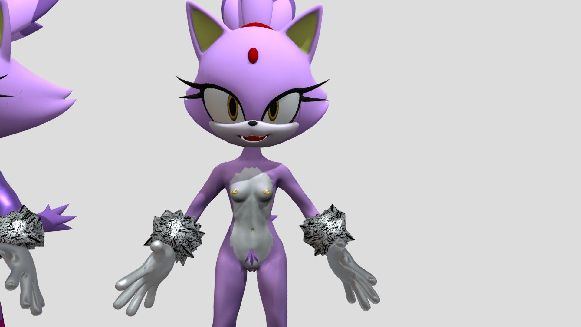 Blaze the Cat naked - Download Free 3D model by Throwawayacc1407  (@Throwawayacc1407) [212a0c9]