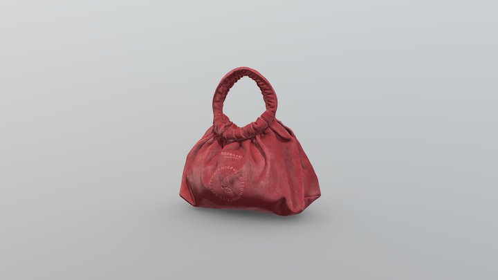 Regenesi - METAMORPHOSIS - PEONY MIDI HAND BAG 3D Model