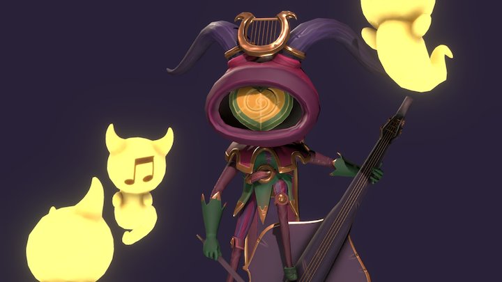 The Bard 3D Model