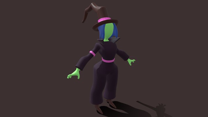Bruxa 3D Model