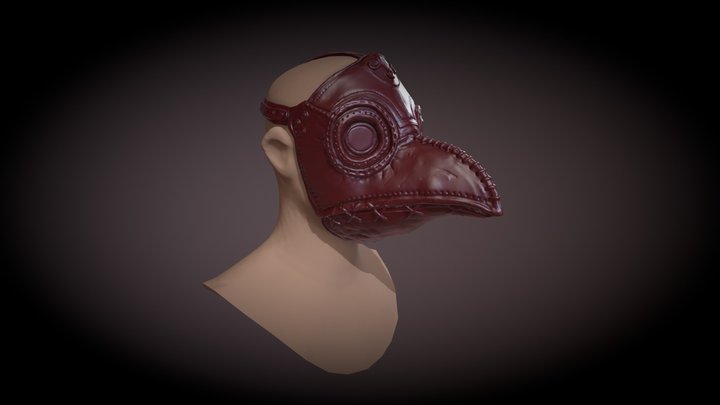Sculpt January 02. Mask 3D Model