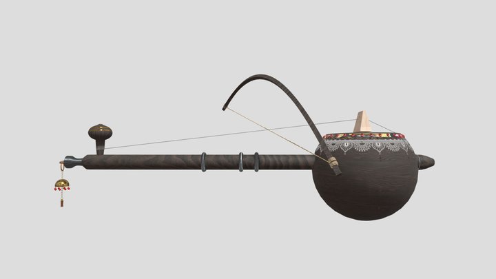 Ektara 3D Model