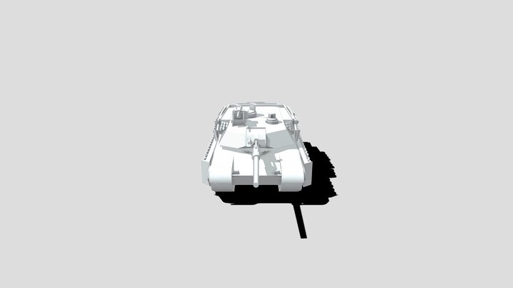 M1A2 SEP V2 MBT 3D Model