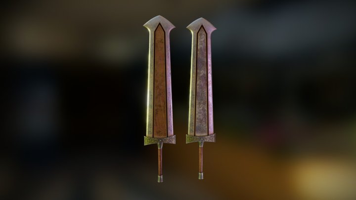 REQUIEM SWORD 3D Model