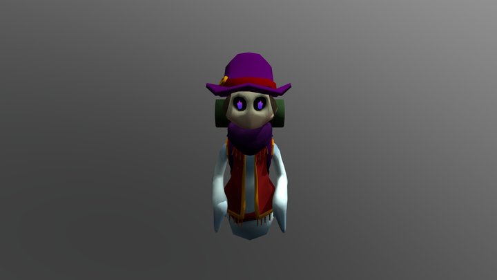 Old adventuress 3D Model