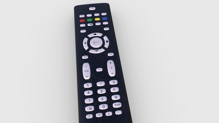 Remote control 3D Model