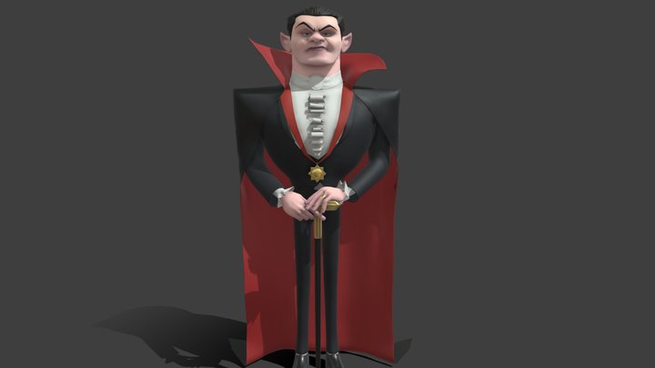Dracula 3D Model
