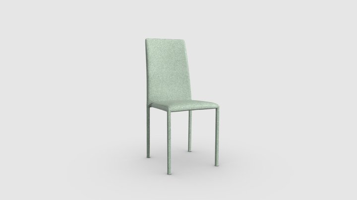 SEDIA IN TESSUTO HOLLY VERDE - Behome 3D Model