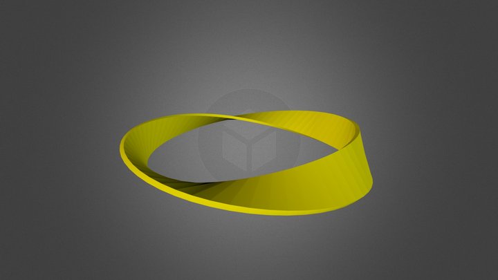 莫比乌斯带 3D Model