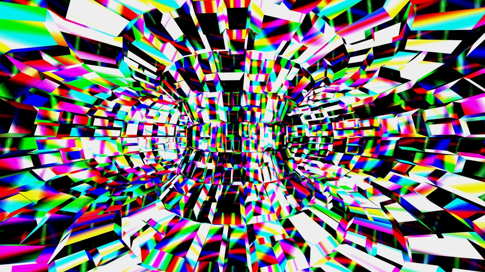 Slow torus animation