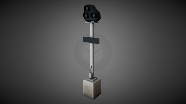 NSW Light Rail Signal 3D Model