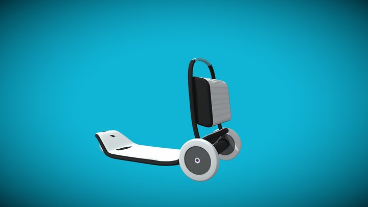 Smart Scooter 3D Model