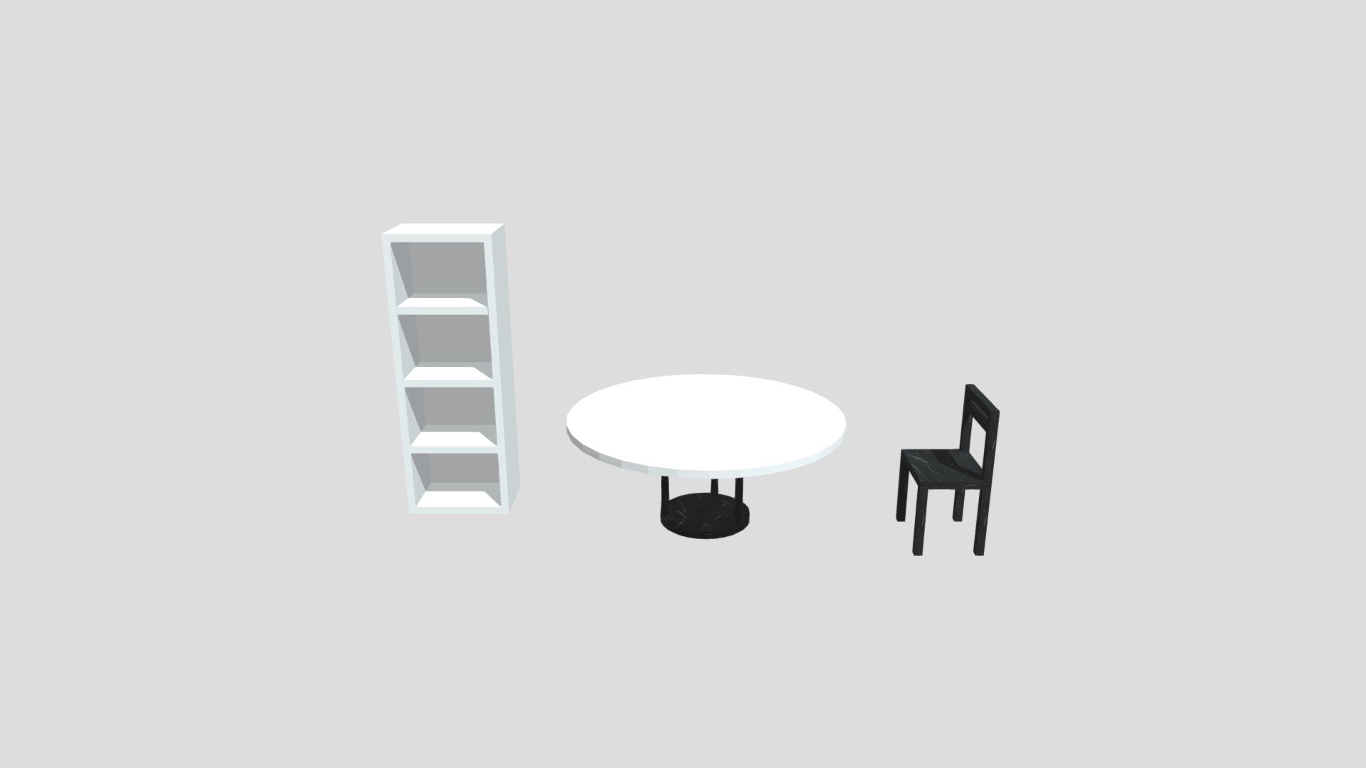 Low Poly Living Room Furniture - Download Free 3D model by mk ...