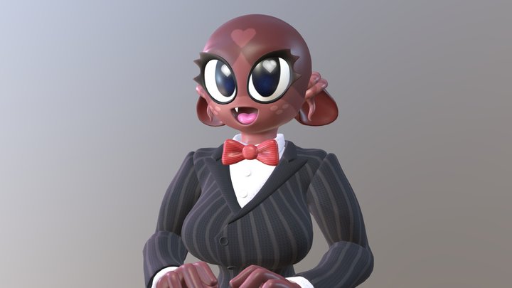 Candles in Tuxedo (commission) 3D Model