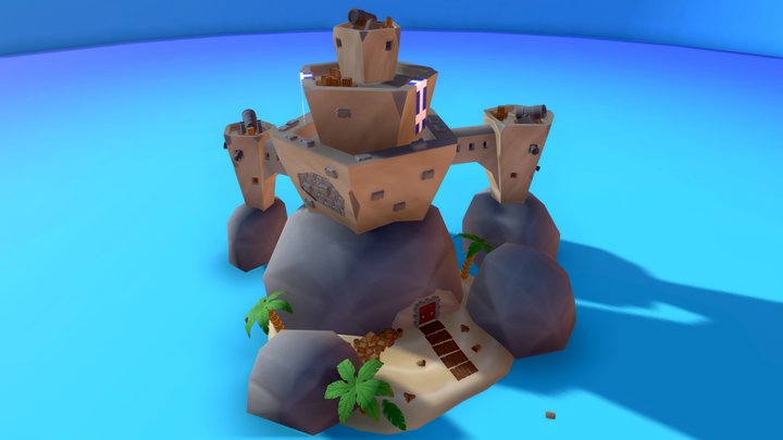 Island retake 3D Model