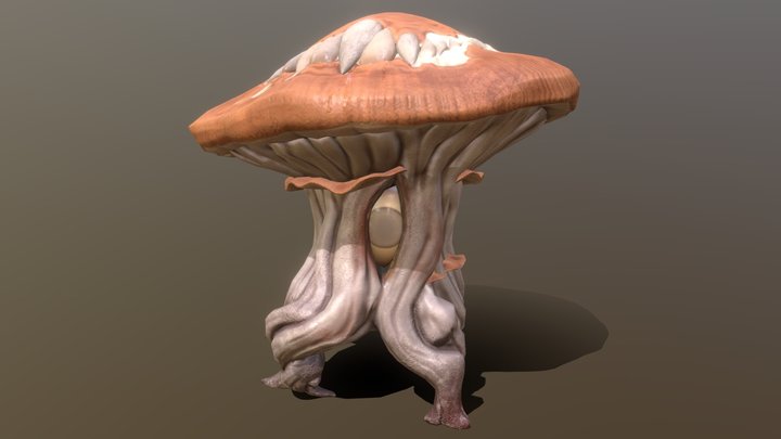 Watchful Fungus 3D Model