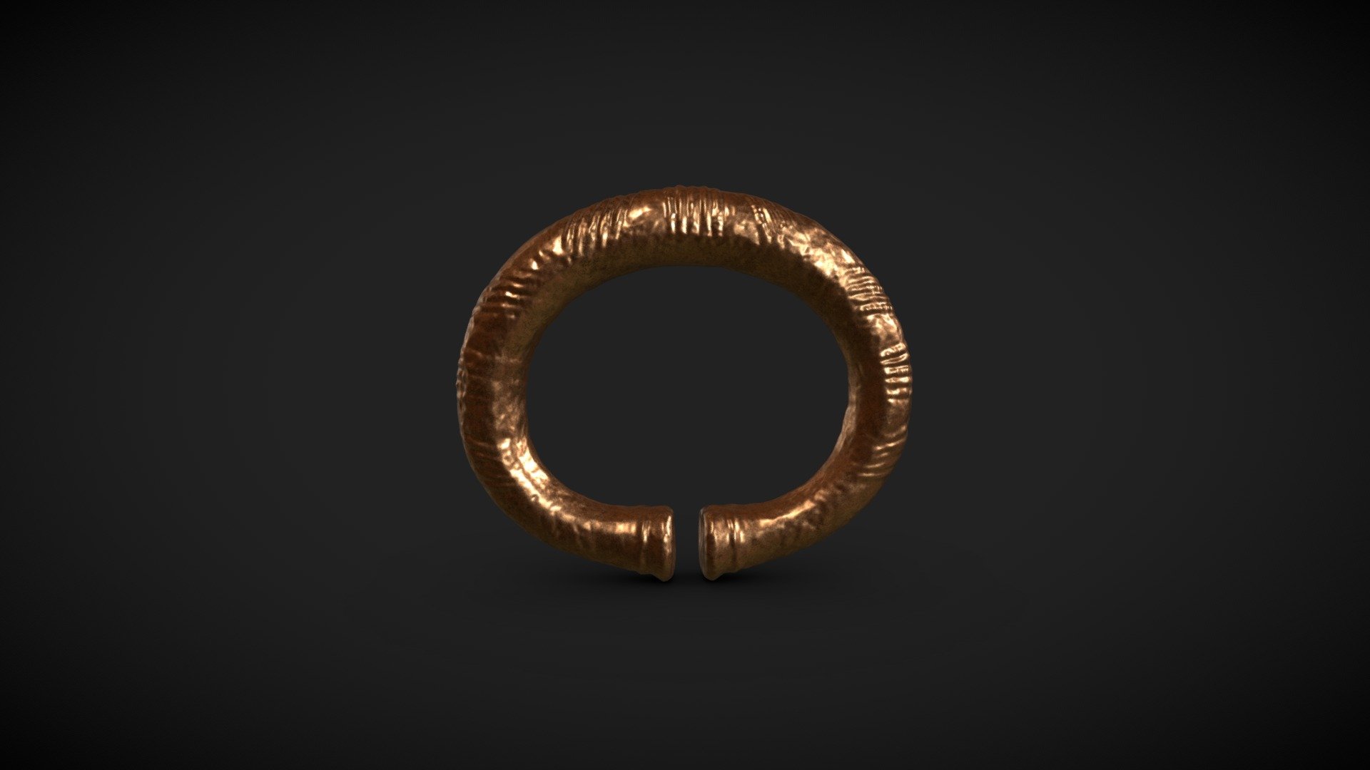 Armring Bronze Reconstruction — Sketchfab embed 3D viewer