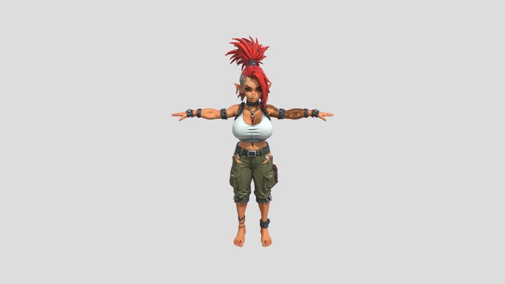 Warrior's Pathway 3D Model