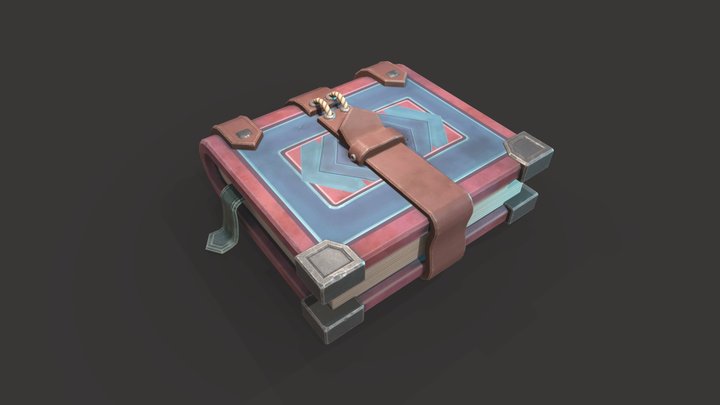 The Old Grimoire 3D Model