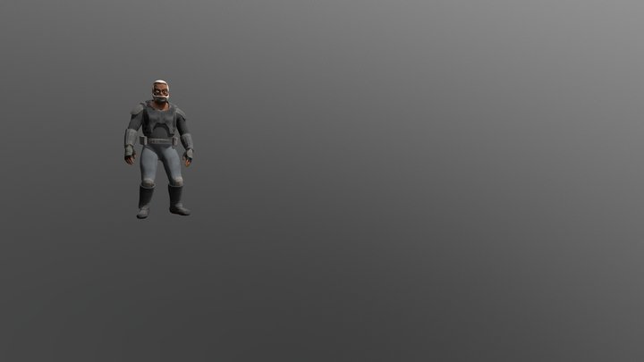 Commander Wolffe - Star Wars Rebels (Animated) 3D Model