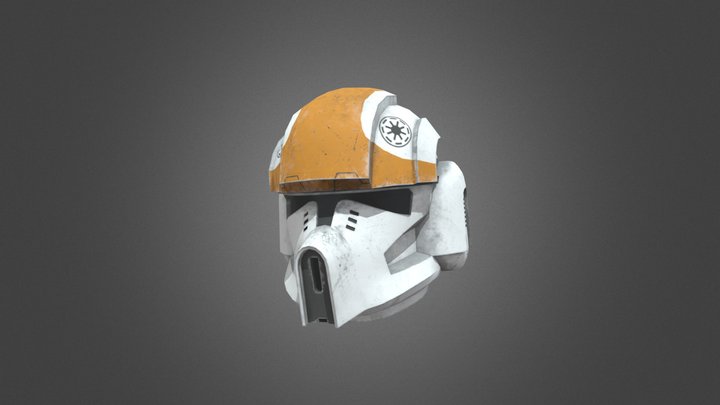 Star Wars: Phase 2 Clone Pilot Helmet 3D Model