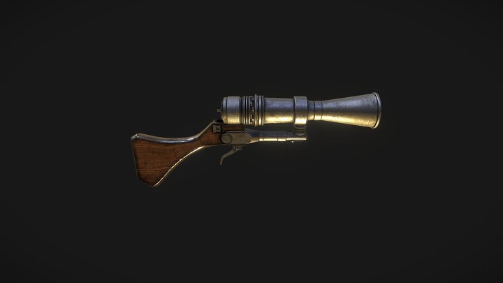 Jawa ionization blaster 3D Model