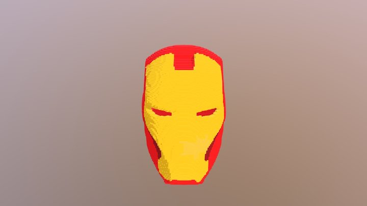 Ironman Helment 3D Model