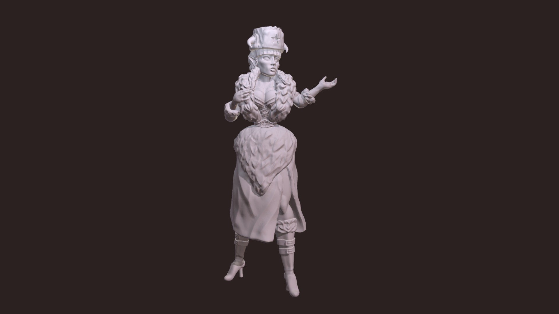 Female Russian (inspired) Bard